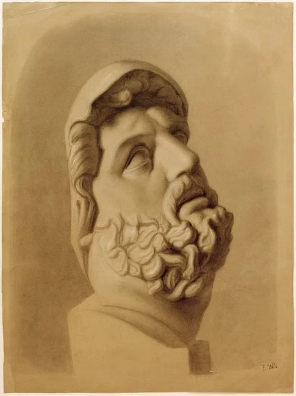 Particolare della testa di Laocoonte, 1867